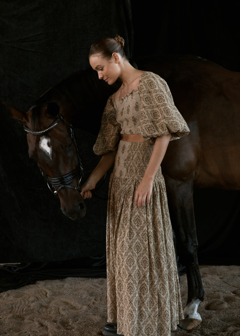 Lune Maxi Skirt | Medium/Large | Sample