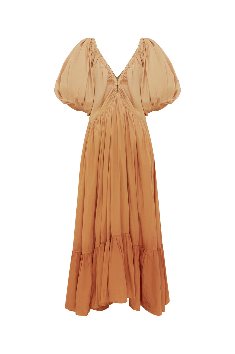 Birthday Gown | Orange Ombré