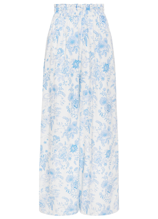 Flora Pant | Blue